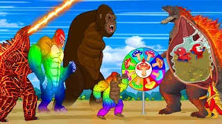 Full Godzilla X Kong The New Empire (ANIMATED) Brontosaurus x MEGALODON GHIDORAH Shin Who will Win?