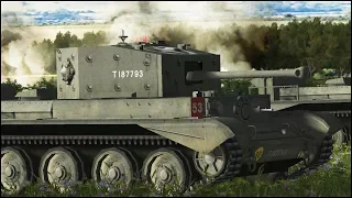 40 CROMWELL IV vs 20 PANZER IV - SIMULATION - Combat Mission Battle For Normandy