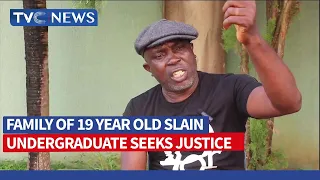 Family Of 19 Year Old Slain Undergraduate Seeks Justice