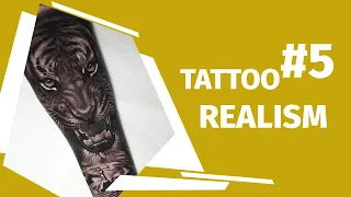 TATTOO REALISM TIGER | МАСТЕР КЛАСС | ТАТУ РЕАЛИЗМ ТИГР