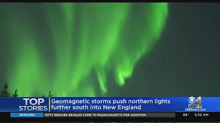 Geomagnetic storm may make Northern Lights visible in New England this weekend
