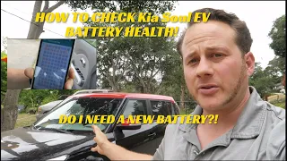 HOW TO CHECK BATTERY HEALTH ON A Kia Soul EV WITH SOUL SPY!
