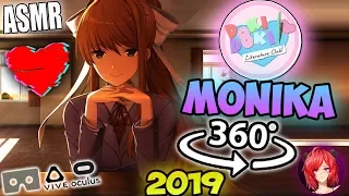 Fun With Monika~ [ASMR] 360: Doki Doki Literature Club Roleplay 360 VR