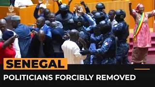 Police remove opposition members from Senegal parliament | Al Jazeera Newsfeed