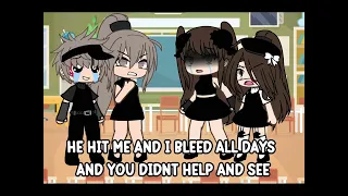 He hit me till I was blind #gachalife