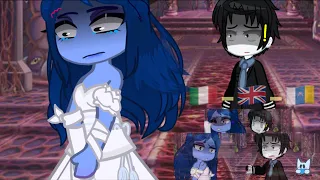 I would never marry you! & The other woman scene in gacha club (The Corpse Bride) 👻💙/ ita-eng-esp