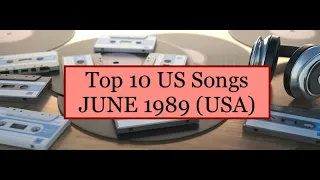 Top 10 US Songs JUN 89-Waterfront, Neneh Cherry, Donna Summer, Richard Marx, NKOTB, Bette Midler, Mi