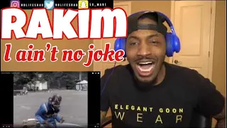 Back when talent and skill mattered!!!! | Eric B. & Rakim - I Ain't No Joke | REACTION