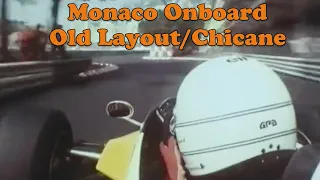 Monaco F1 Onboard 1970-1984 Old Layout - Old chicane