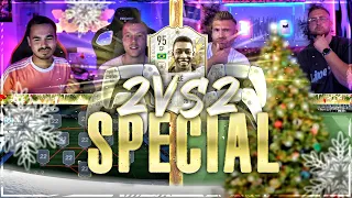 FIFA 22 : 2VS2 PELÉ 95 Special Squad Builder Battle ☠️☠️☠️ FeelFIFA vs Tisi Schubech