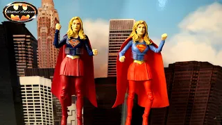 McFarlane DC Multiverse Platinum Supergirl CW Rebirth Variant Action Figure Review & Comparison