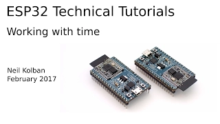 ESP32 Technical Tutorials: Working with time