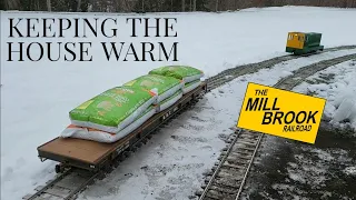 Running A Train In A Winter Freeze