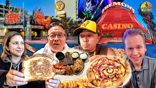 Fremont Street CHEAP EATS Las Vegas Food Tour