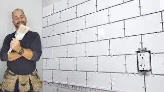 How To Install A Subway Tile Backsplash