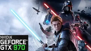 STAR WARS JEDI FALLEN ORDER | GTX 970 | GAMEPLAY | BENCHMARKING | 1080P | MAXED OUT |