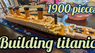 JWuuu's making - Building Titanic with mini blocks, not your regular Legos.