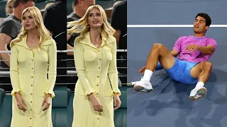 Carlos Alcaraz "fall down" after watching Ivanka Trump in the Miami Open stands