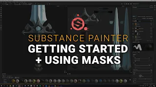 Substance Painter - Getting Started + Using Masks