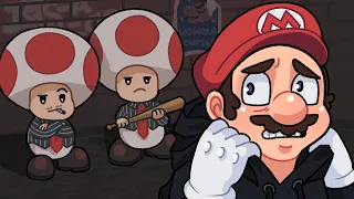 Super Mario Odyssey but we're in debt to the mafia