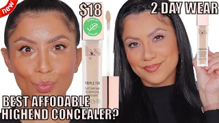 BEST AFFORDABLE HIGH-END CONCEALER AT SEPHORA? 2 DAY WEAR *new* LYS BEAUTY TRIPLE FIX|MagdalineJanet