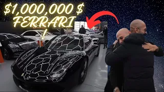 Andrew Tate Buys Personal Trainer A $1,000,000 FERRARI 🌟🎁🚗