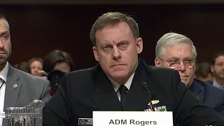 Senate Armed Services Committee hearing on Cyber Command. Adm Rogers, Sen  McCain