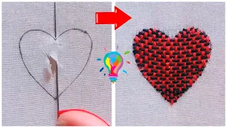 How to sew a hole - 15 ways. Sewing tricks.