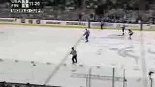 FIN-USA, World Cup of Hockey 2004 semifinal, part 2