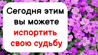 Сегодня 22 апреля 2021 простые действия и слова могут испортить вашу судьбу