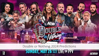 Double or nothing 2024 Match Card Predictions