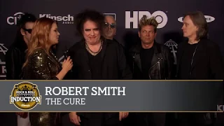 The Cure on the 2019 Induction Ceremony Red Carpet Show