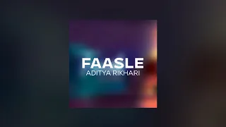 Faasle - Aditya Rikhari | Vocals Only - Without Music | Clean Acapella