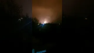 Второй взрыв в Луганске. АЗС в Камброде.