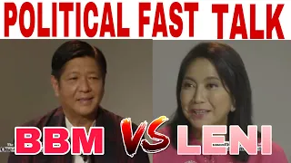 BBM VS LENI POLITICAL FAST TALK ||With Boy Abunda  #bongbongmarcos #lenirobredo #boyabunda