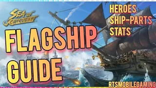 Sea of Conquest - Best Flagship Build - How to Set Up your Flagship! Season 1