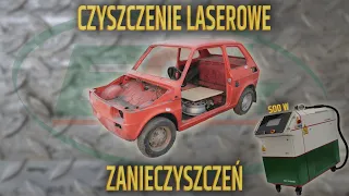 Czyszczenie Laserowe  - 500 W -  blok silnika | ECL Tech Polska