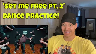 Jimin - 'Set Me Free Pt. 2' Dance Practice (REACTION)