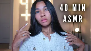 ASMR | 40 Min Of ASMR For Deep Sleep | Mouth Sounds & Rambles ✨💛