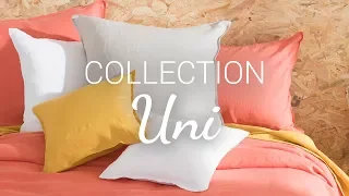 Collections de linge de lit uni Carré Blanc