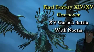 FFXIV & XV Crossover Event - Garuda Battle