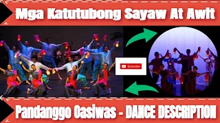 Pandanggo Oasiwas - Folk Dance Description