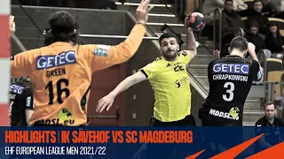 HIGHLIGHTS | IK Sävehof vs SC Magdeburg | Round 4 | EHF European League 2021/22