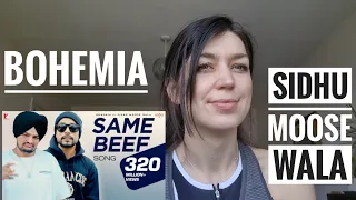 SAME BEEF | Sidhu Moose Wala ft. Bohemia | REACTION