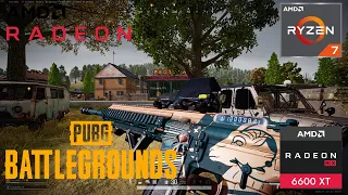 PUBG: BATTLEGROUNDS (FPP) | RX 6600 XT + R7 5700X ( Ultra Settings 1080p )