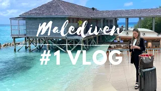 Malediven #vlog1  -  Koffer packen, Anreise,  Haus Tour #kureduisland