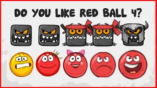 Red Ball 4 - Black Box - Taran Box - Ninja Box - All Levels - Reverse Superspeed Gameplay