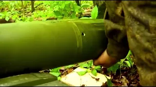 Russian heavy artillery in Ukraine