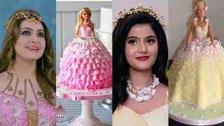 baal veer returns pari dress matching Barbie doll cake 🎂 😍 💖 2021