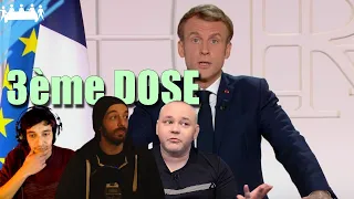 DISCOURS DE MACRON : 3ème DOSE, RETRAITES, CHÔMAGE Daï-mon ft. Greg Tabibian & Zioclo Radio Libre